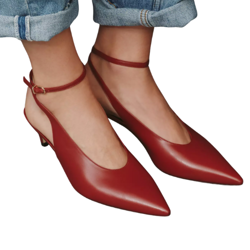 Ankle-Wrap Kitten Heels Anthropologie