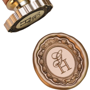 Custom Wax Seal Stamp Esty