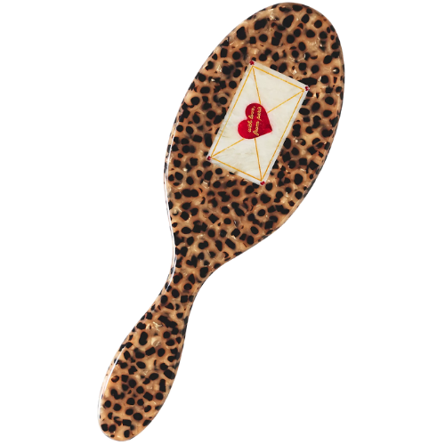 Handpainted Acetate Hair Brush Anthropologie
