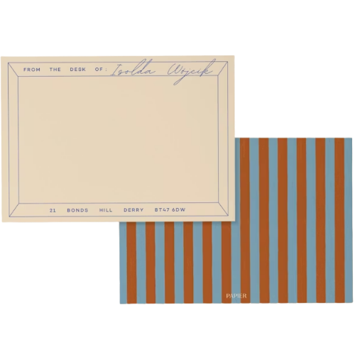 Cabana Notecard Set Papier