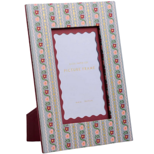 Rifle Paper Co. Paper Wrapped Picture Frame Delphine