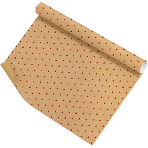 Amazon hearts kraft paper wrapping paper gift wrap