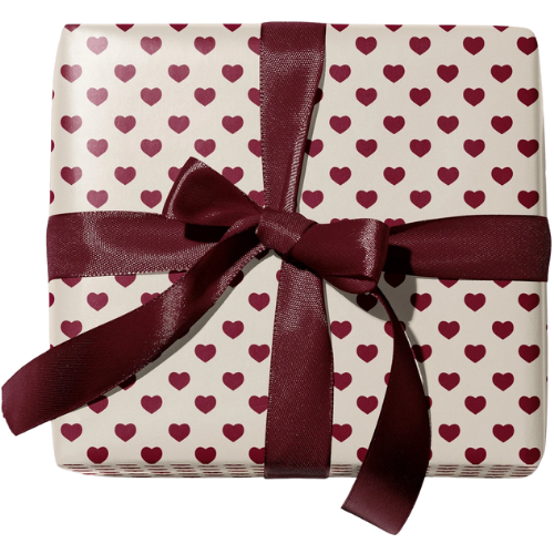 Etsy (US) Heart Wrapping Paper Valentine Gift Wrap
