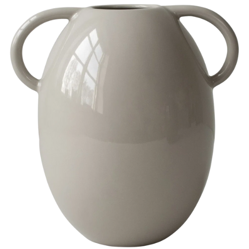 Handled Ceramic Table Vase