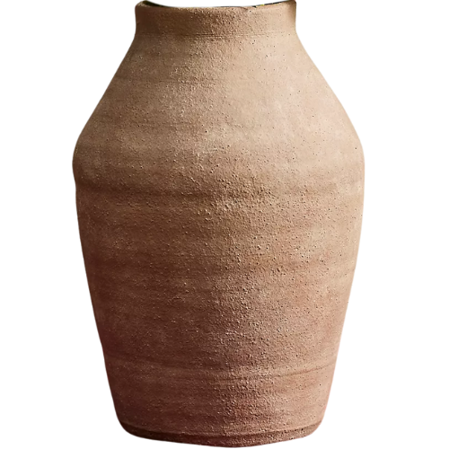Anthropologie (US) Ribbed Terracotta Vase