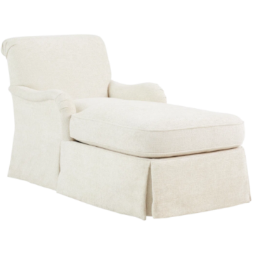 Silverado Slipcovered Chaise Lounge