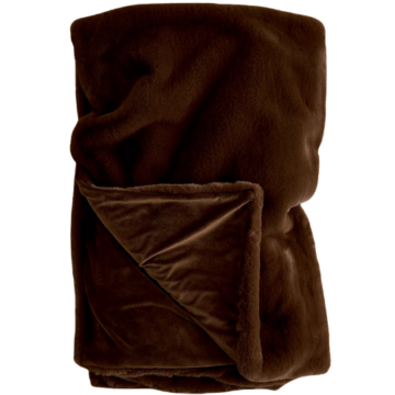 The Sophie Faux Fur Throw Blanket Anthropologie