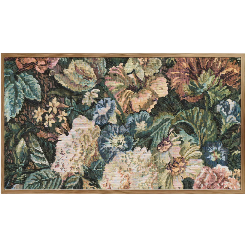 Etsy Moody Floral Tapestry Frame TV Art