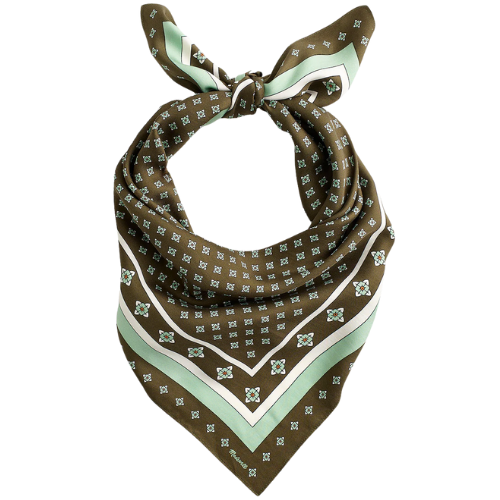 Madewell Medium Silk Bandana scarf
