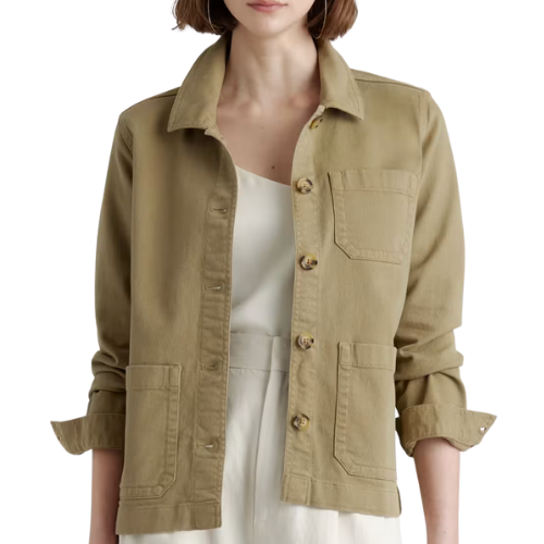 Quince Organic Comfort Stretch Chore Jacket