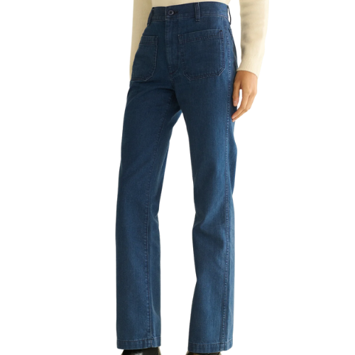 DOEN Maritime Mid Rise Jean - Sirenes Wash
