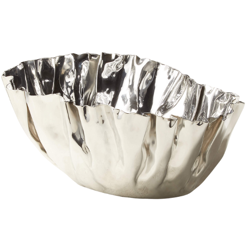 CB2 Meyer Stainless Steel Champagne/Wine Chiller silver