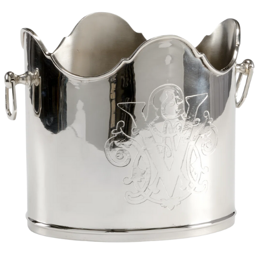 Vanderbilt Brass Ice Bucket Wayfair silver