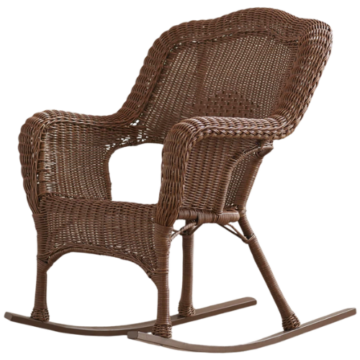 Arved Wicker Outdoor Chair (Set of 2) Wayfair rocking