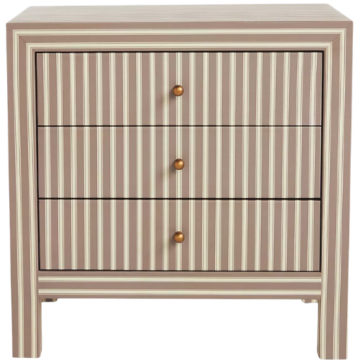 Hale Canvas Nightstand Stripe Dresser Anthropologie