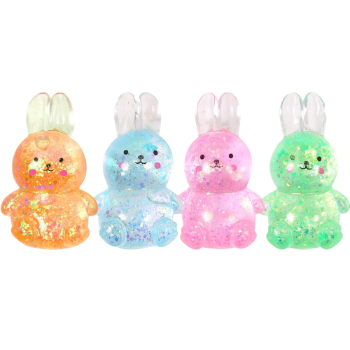 Squishy easter bunny fidget toy stress ball