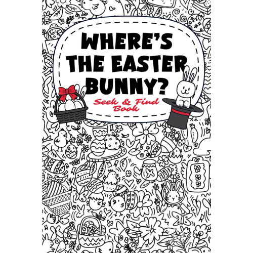 Where's the Easter Bunny Search and Find activity book kids