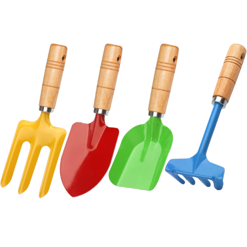 Amazon Kids Garden Tool Set rake shovel