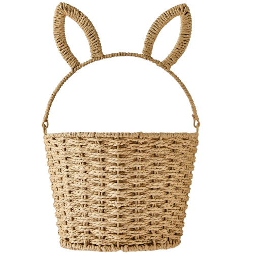 Walmart (US) Round Bunny Ear Handle Paper Basket