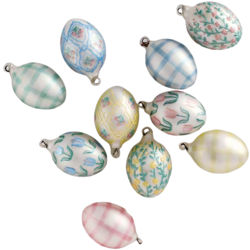 Frontgate Easter Egg Ornaments, Set of 10