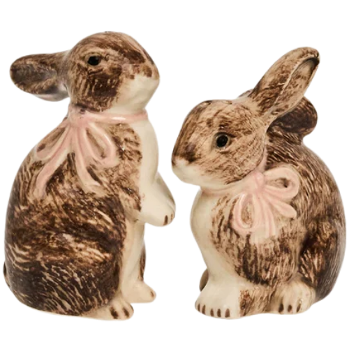 Tuckernuck Juliska Bunny Salt and Pepper Set