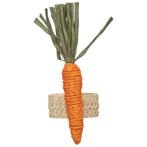 Target 2pk Easter Woven Carrot Napkin Rings - Threshold
