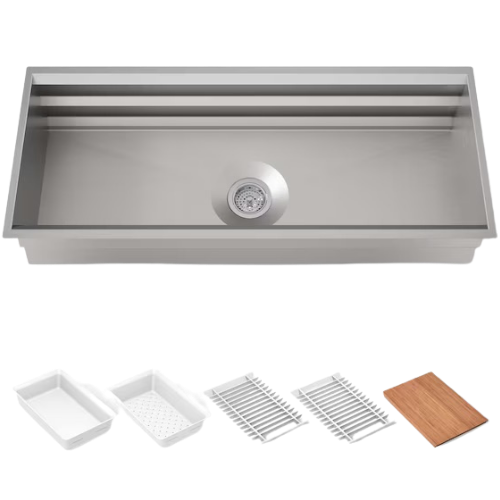 Prolific 44 inch Workstation Sink