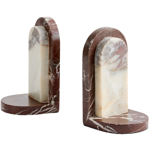 Pottery Barn (US) Chris Loves Julia Marble Arch Bookends - Set of 2