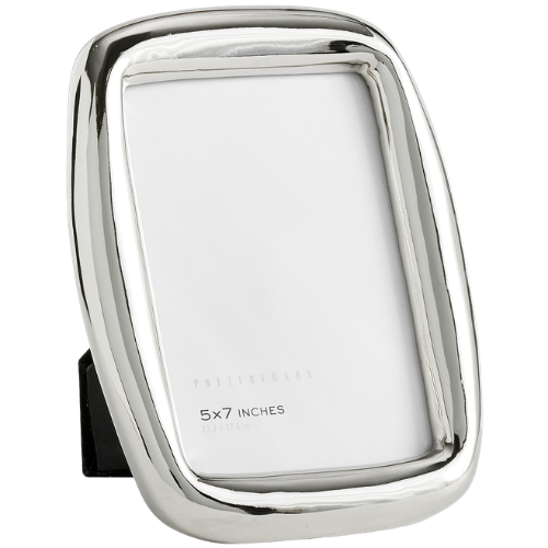 Pottery Barn (US) Chris Loves Julia Rounded Silver Frame