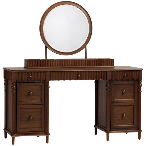 Pottery Barn Teen Chris Loves Julia Scallop Storage Vanity Desk