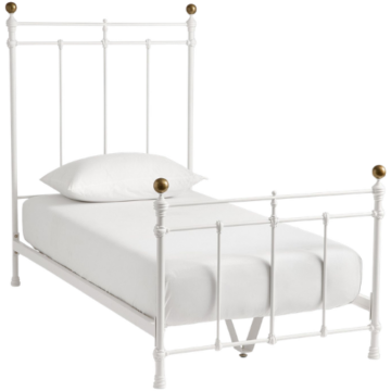 Pottery Barn Kids Chris Loves Julia Iron Bed