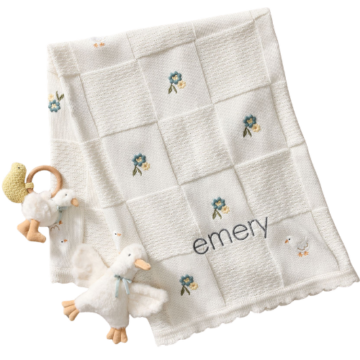 Pottery Barn Kids Chris Loves Julia Ducks Gift Set