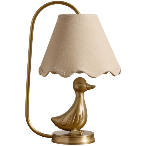 Pottery Barn Kids Chris Loves Julia Duck Table Lamp