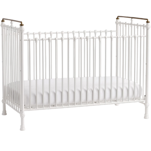 Pottery Barn Kids Chris Loves Julia Convertible Iron Crib