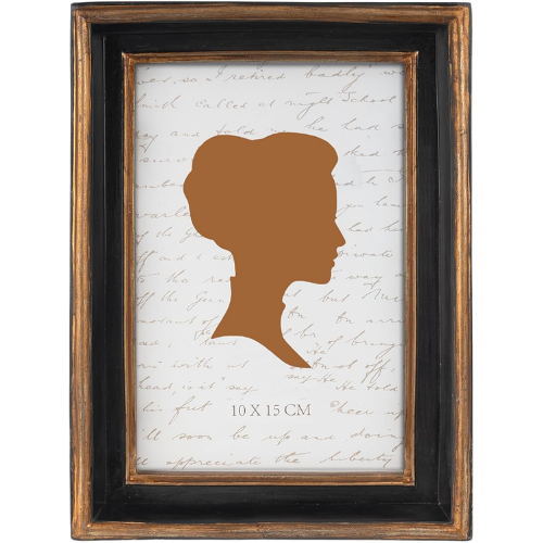 4x6 photo frame black gold Amazon