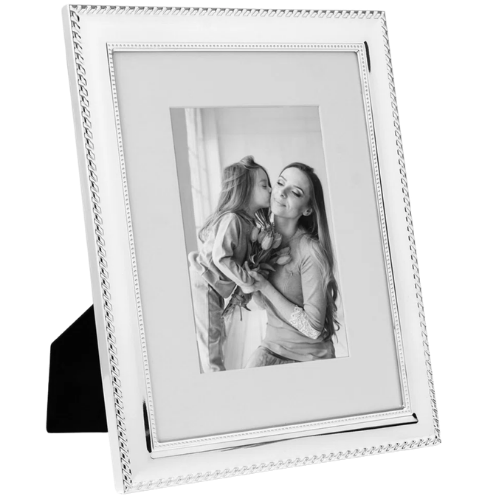 Silver Beaded Table Photo Frame Wayfair