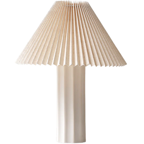 Ceramic Table Lamp with Bulb