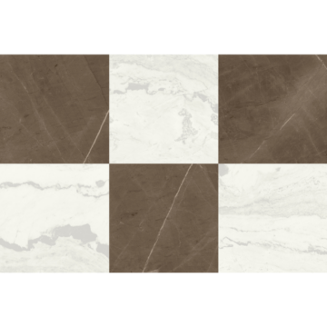 Floorpops Chris Loves Julia Bonneville Bronze Peel and Stick Floor Tiles