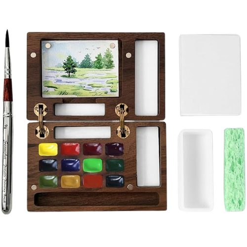 Mini Travel Watercolor Paint Set Amazon