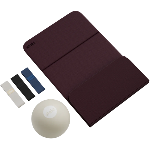 Stakt Pilates Bundle mat bands ball