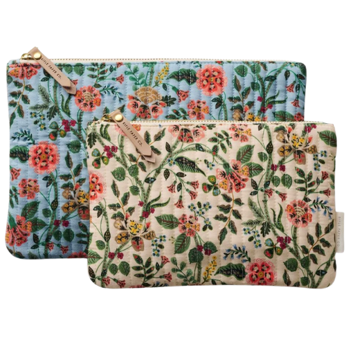 Quilted Pouch Set Gracie Rifle Paper Co.