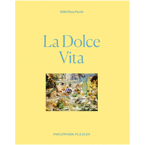 La Dolce Vita 1,000 Piece Puzzle Piecework brand:Piecework revolve