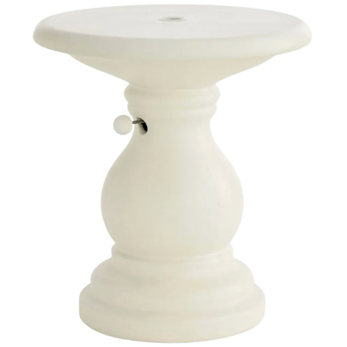 Turned Shaped Umbrella Table At Home