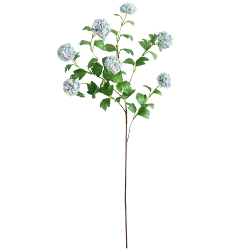 Pottery Barn Faux Snowball Bush Blue
