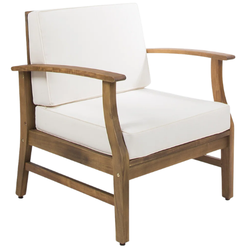 Wayfair Acacia Outdoor Lounge Chair (Set of 2)