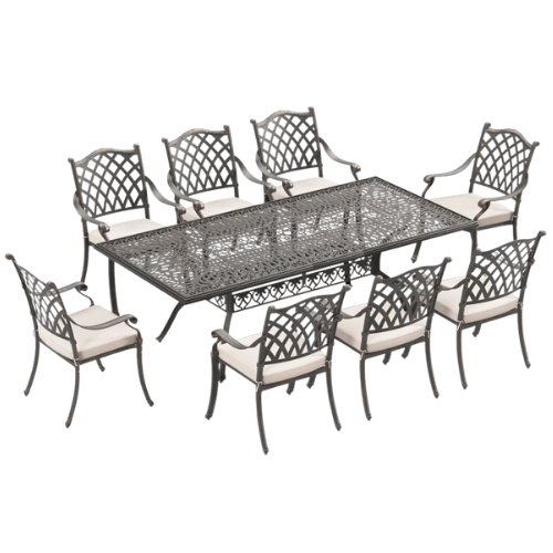 Wayfair Amechi 8 - Person Patio Dining Set outdoor table