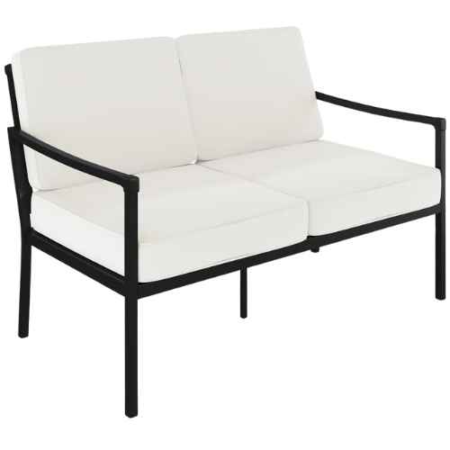 Martha Stewart Steel Frame Patio Loveseat