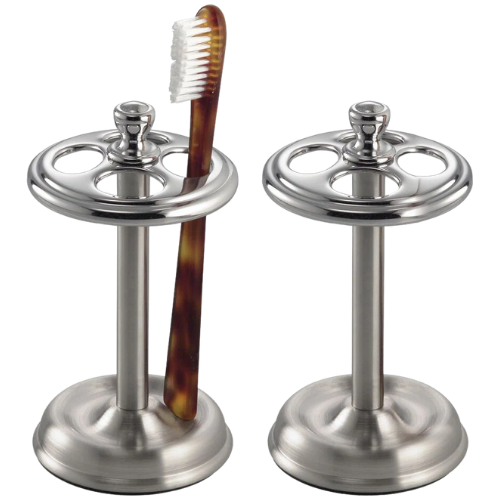 iDesign Toothbrush Holder with 4 Sections - Set of 2 wayfair