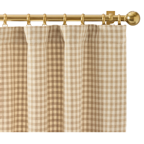 Pottery Barn (US) Blaine Check Curtain