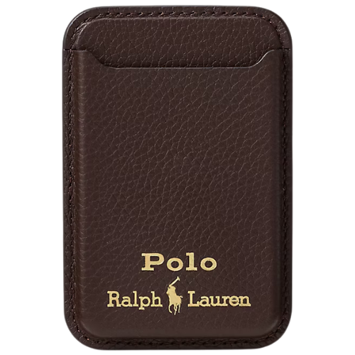 Leather Card Case With MagSafe Polo Ralph Lauren